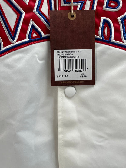 NBA lightweight Satin Jacket - Philadelphia 76ers