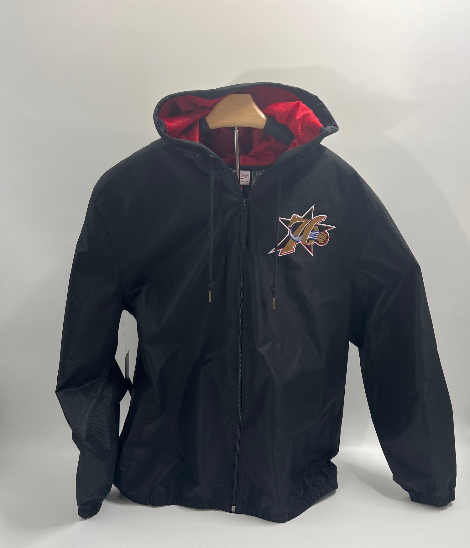NBA unlined windbreaker Vintage Logo 76ers
