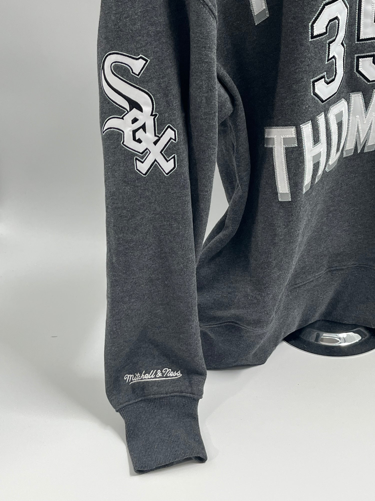 Frank Thomas, MLB Legends Collection Player Fleece Vintage Logo - CWS