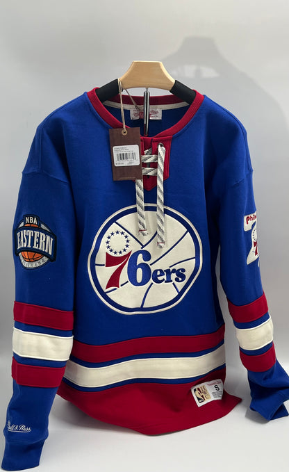 NBA Heritage Lace up Crew Vintage logo 76ers