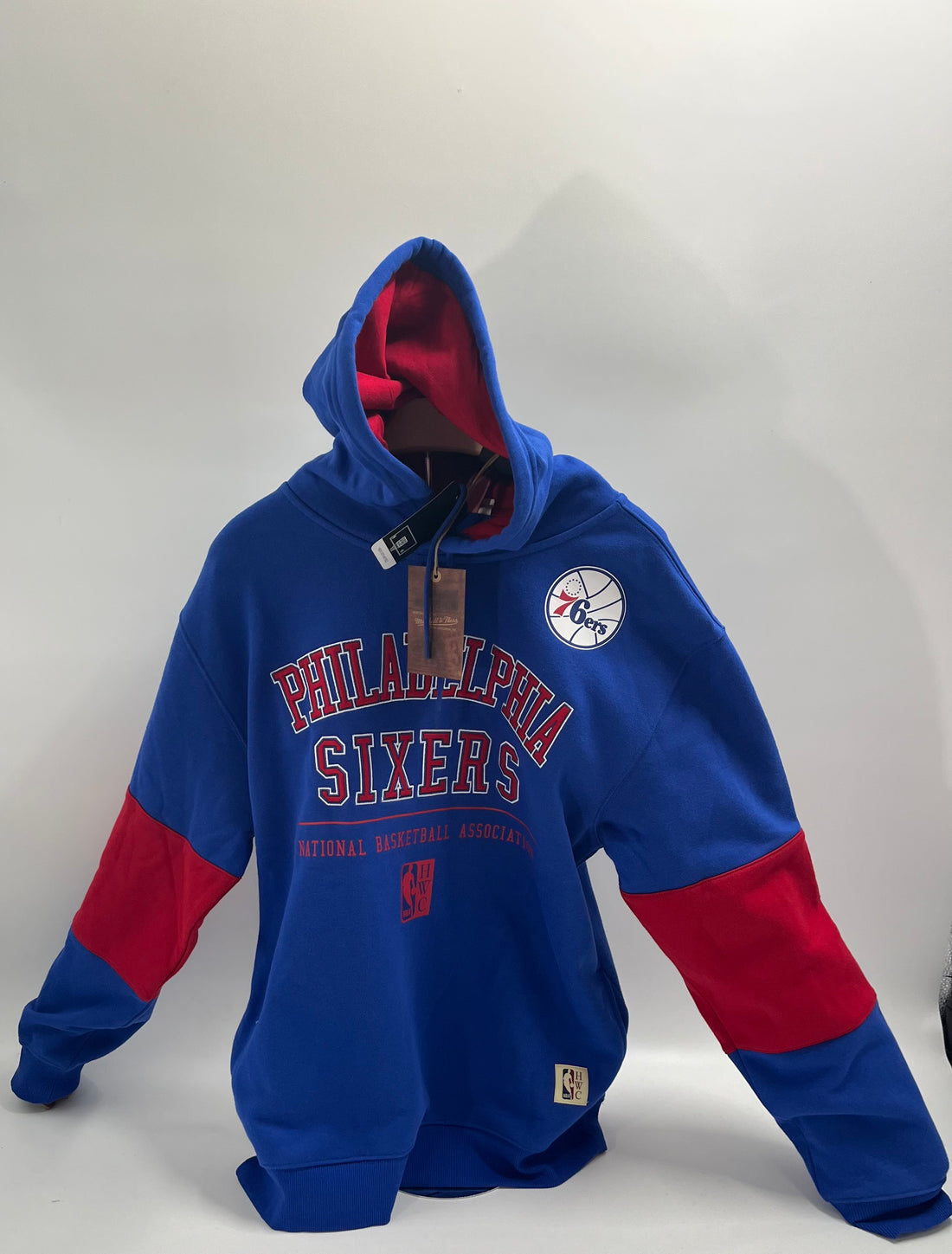 NBA Retro  Fleece hoodie Vintage Logo 76ers