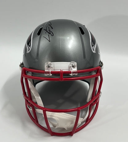 Michael Vick Signed Falcons Full-Size Flash Alternate Speed Helmet (JSA)