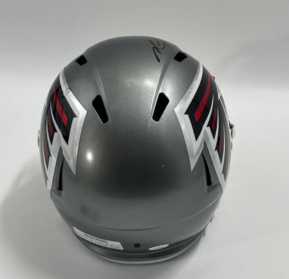 Michael Vick Signed Falcons Full-Size Flash Alternate Speed Helmet (JSA)