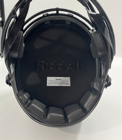 Tedy Bruschi Signed Patriots Full-Size Eclipse Alternate Speed Helmet (Beckett)