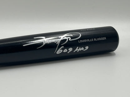 Sammy Sosa Signed Louisville Slugger Pro Stock Bat Inscr. &quot;609 HRs&quot; (Beckett)