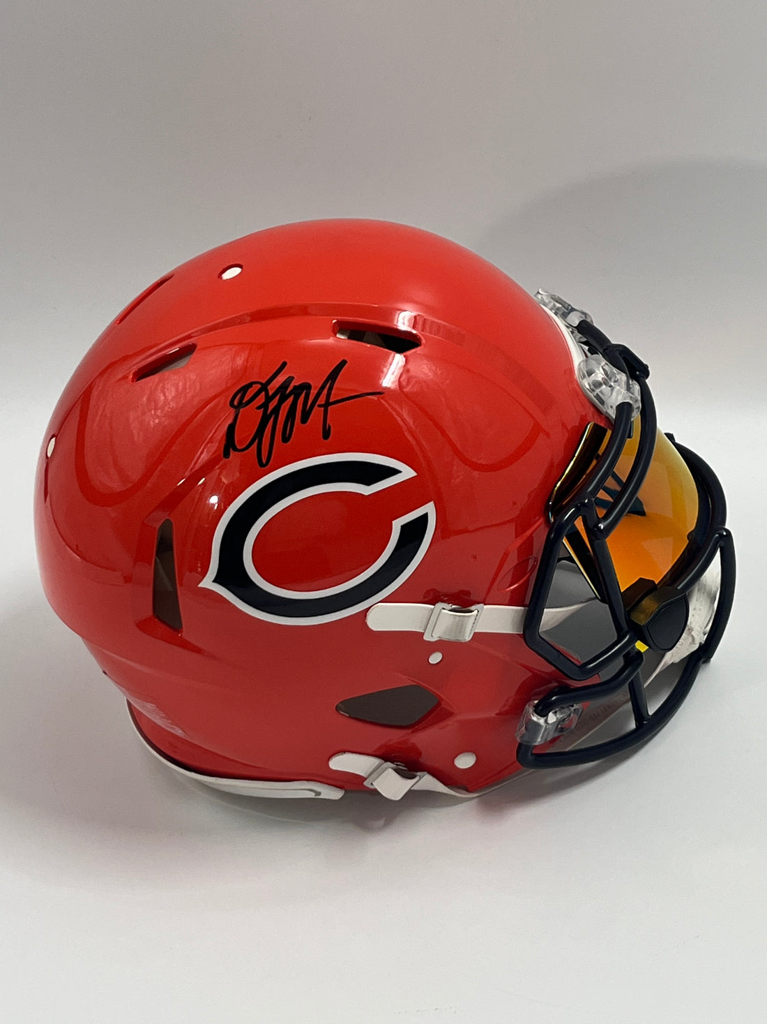 D. J. Moore Signed Bears FS Authentic Speed Helmet with Visor (Beckett)