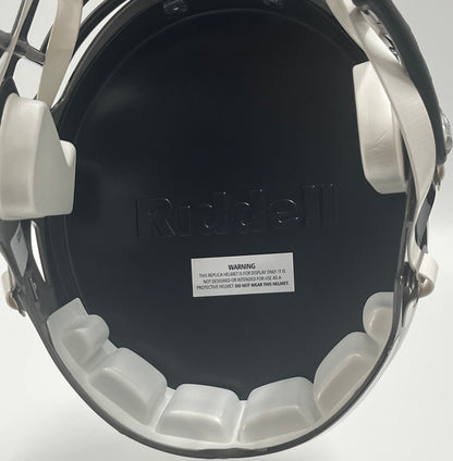 Zay Flowers Signed Ravens Full-Size Speed Helmet (Beckett)