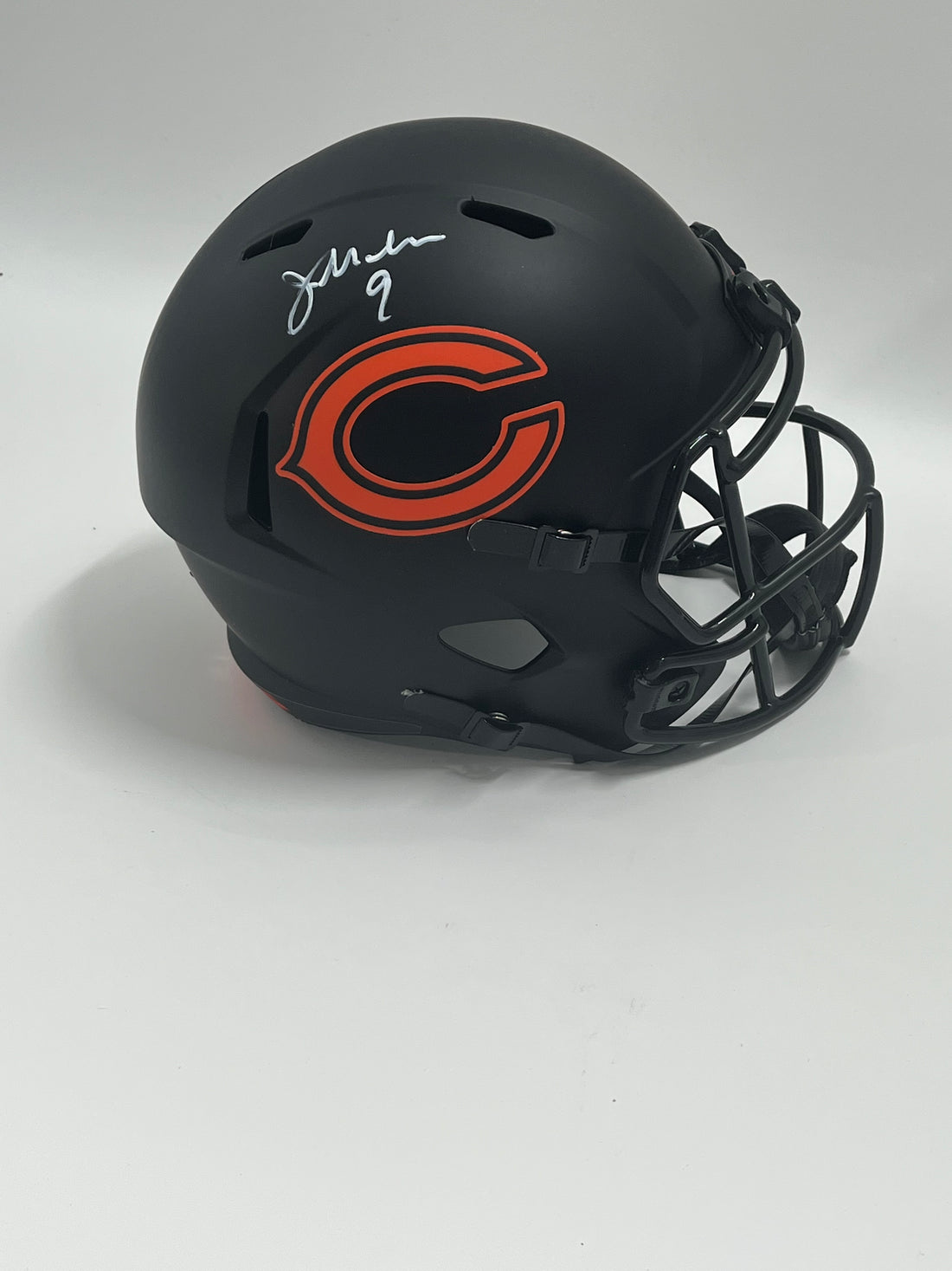 Jim McMahon Signed Bears Full-Size Eclipse Alternate Speed Helmet (Beckett)