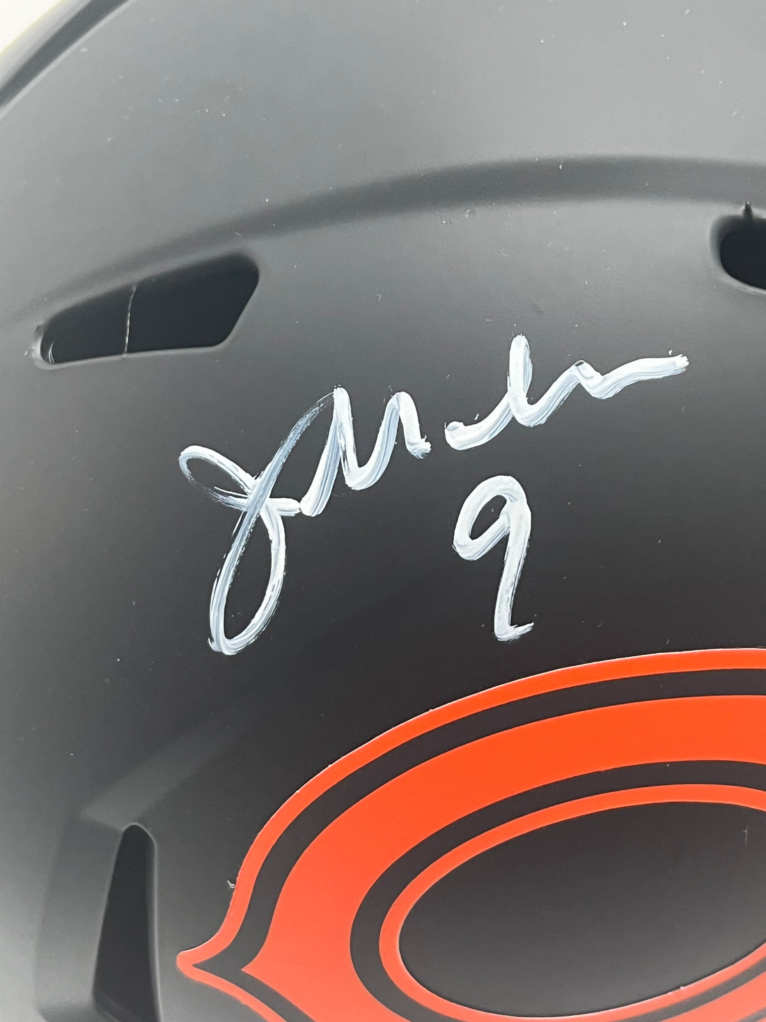 Jim McMahon Signed Bears Full-Size Eclipse Alternate Speed Helmet (Beckett)
