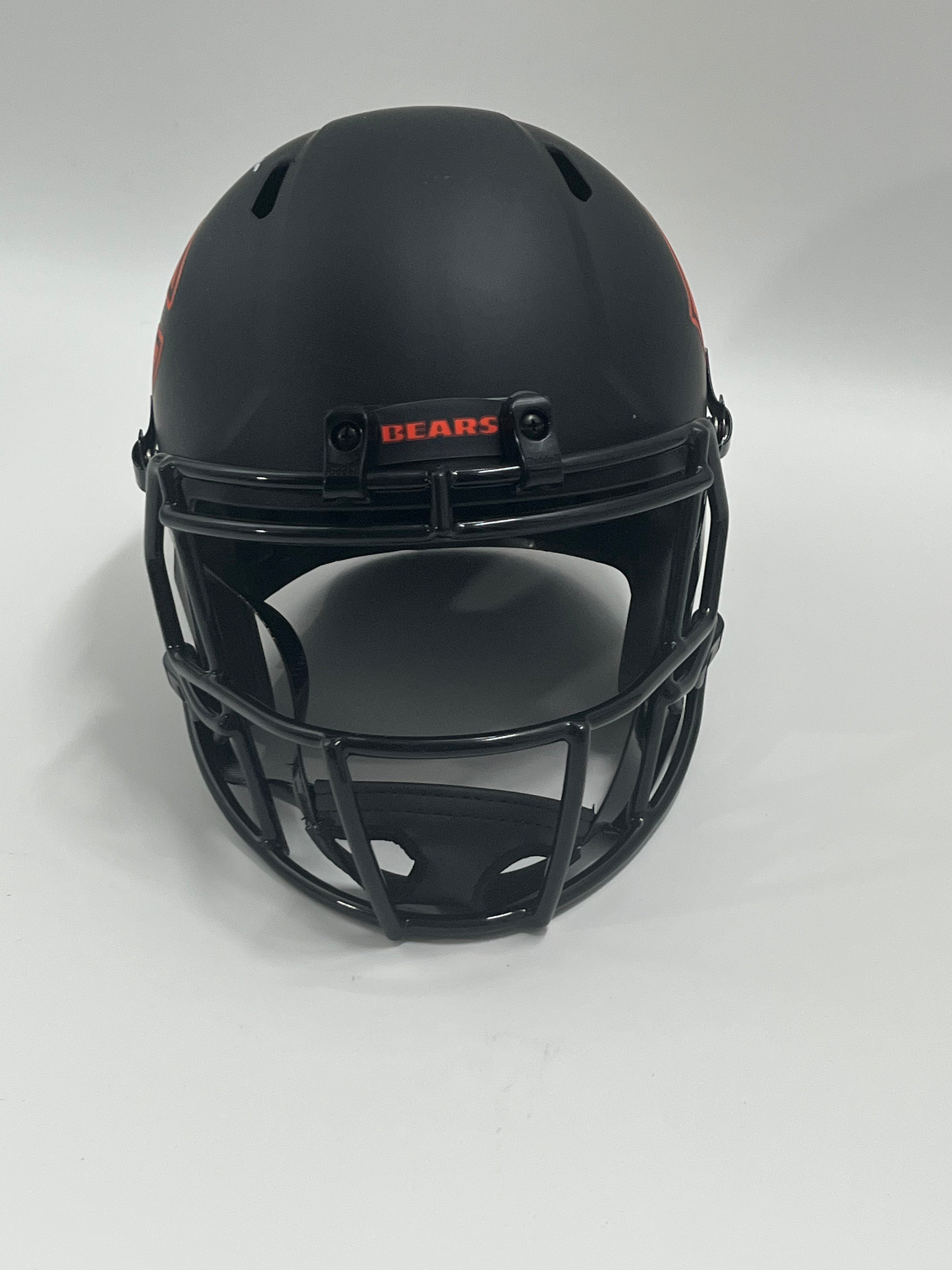 Jim McMahon Signed Bears Full-Size Eclipse Alternate Speed Helmet (Beckett)