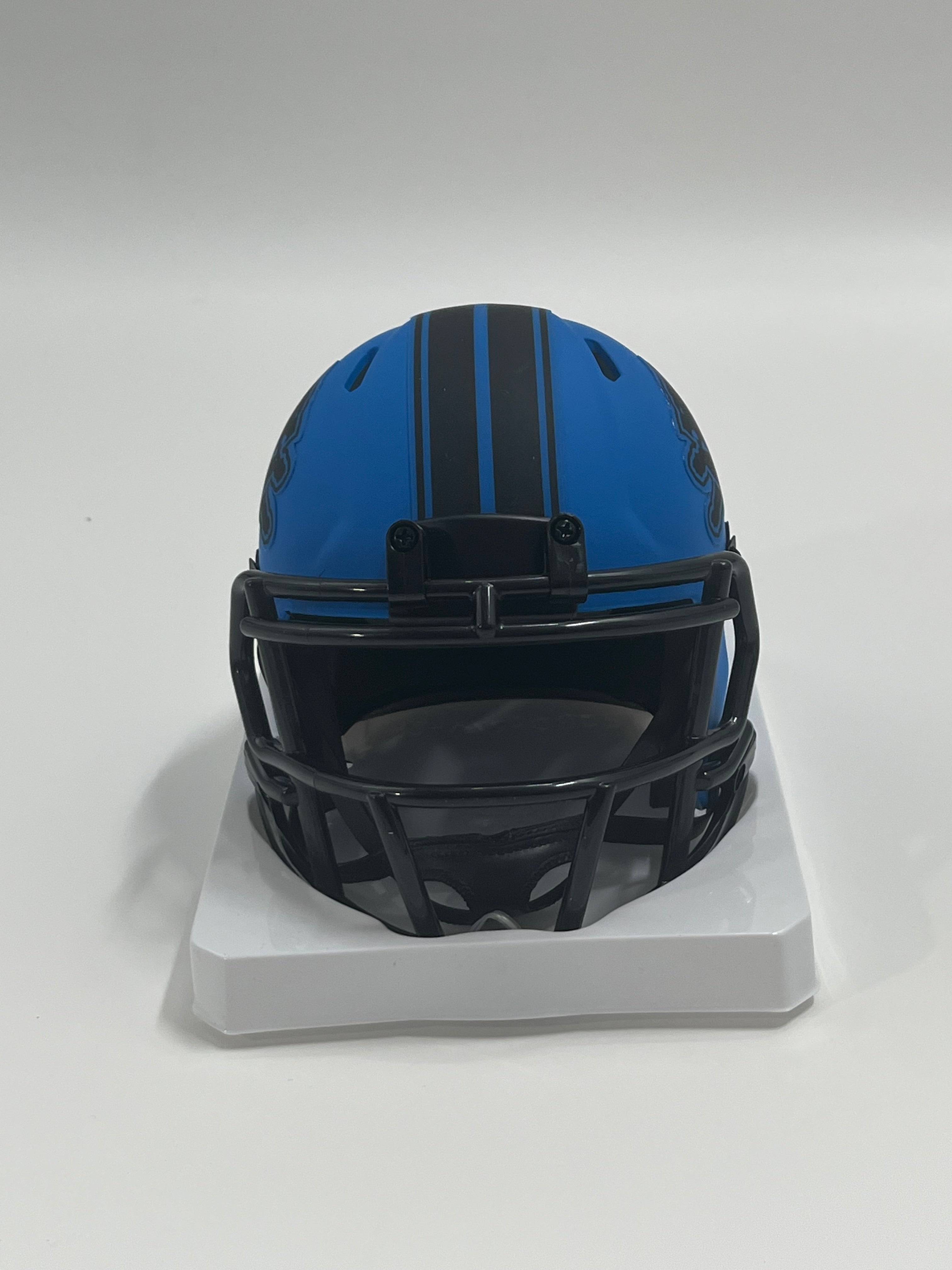 Sam LaPorta Signed Lions Rave Alternate Speed Mini Helmet (Beckett)