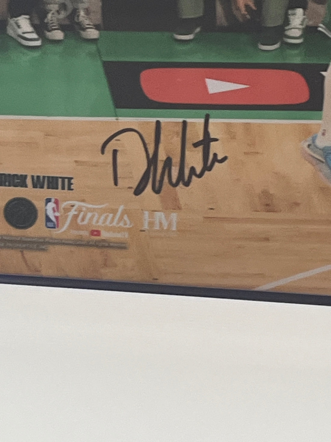 Derrick White Signed Celtics 8x10 Photo (JSA)