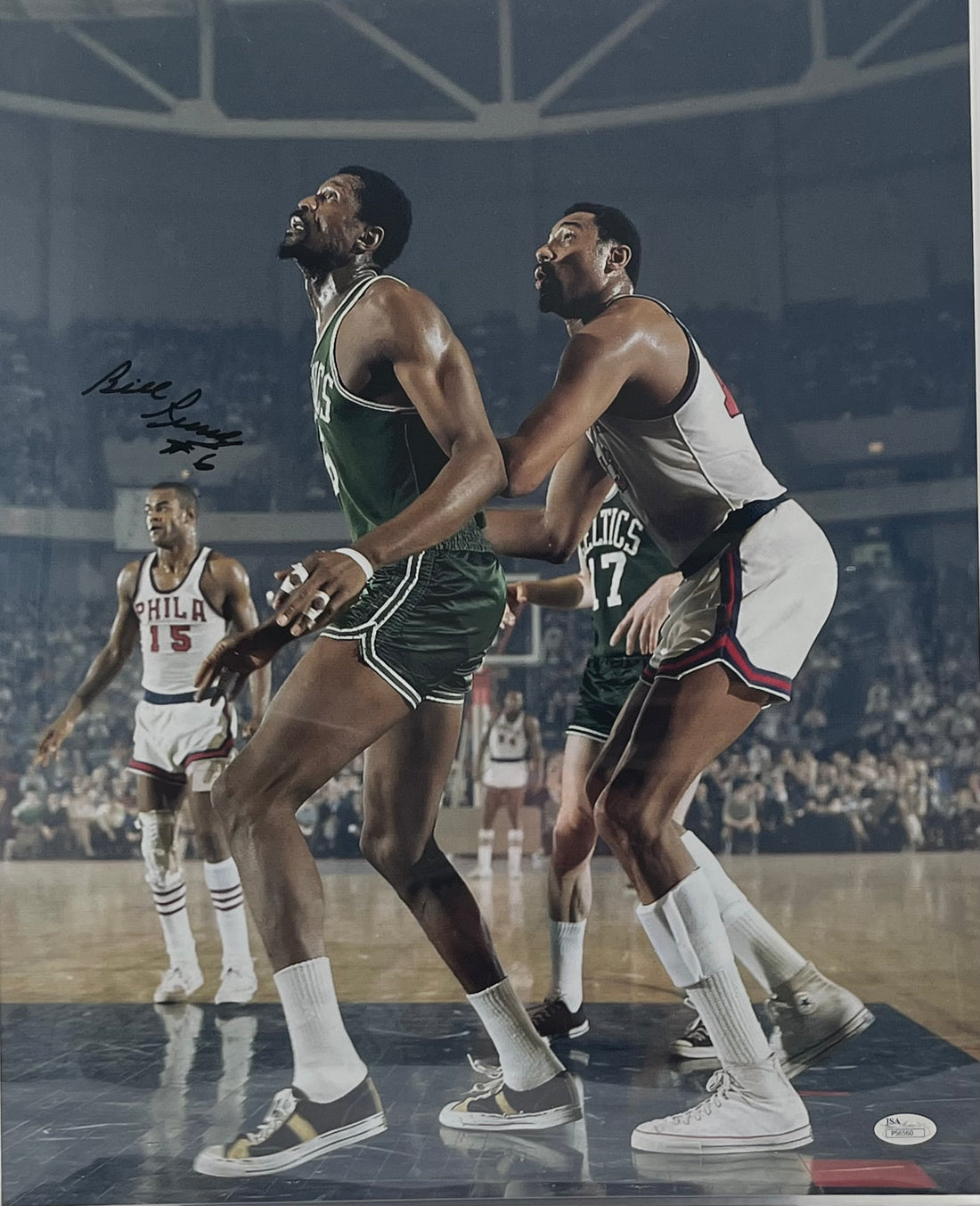 Bill Russell Signed Celtics 16x20 Photo (JSA)