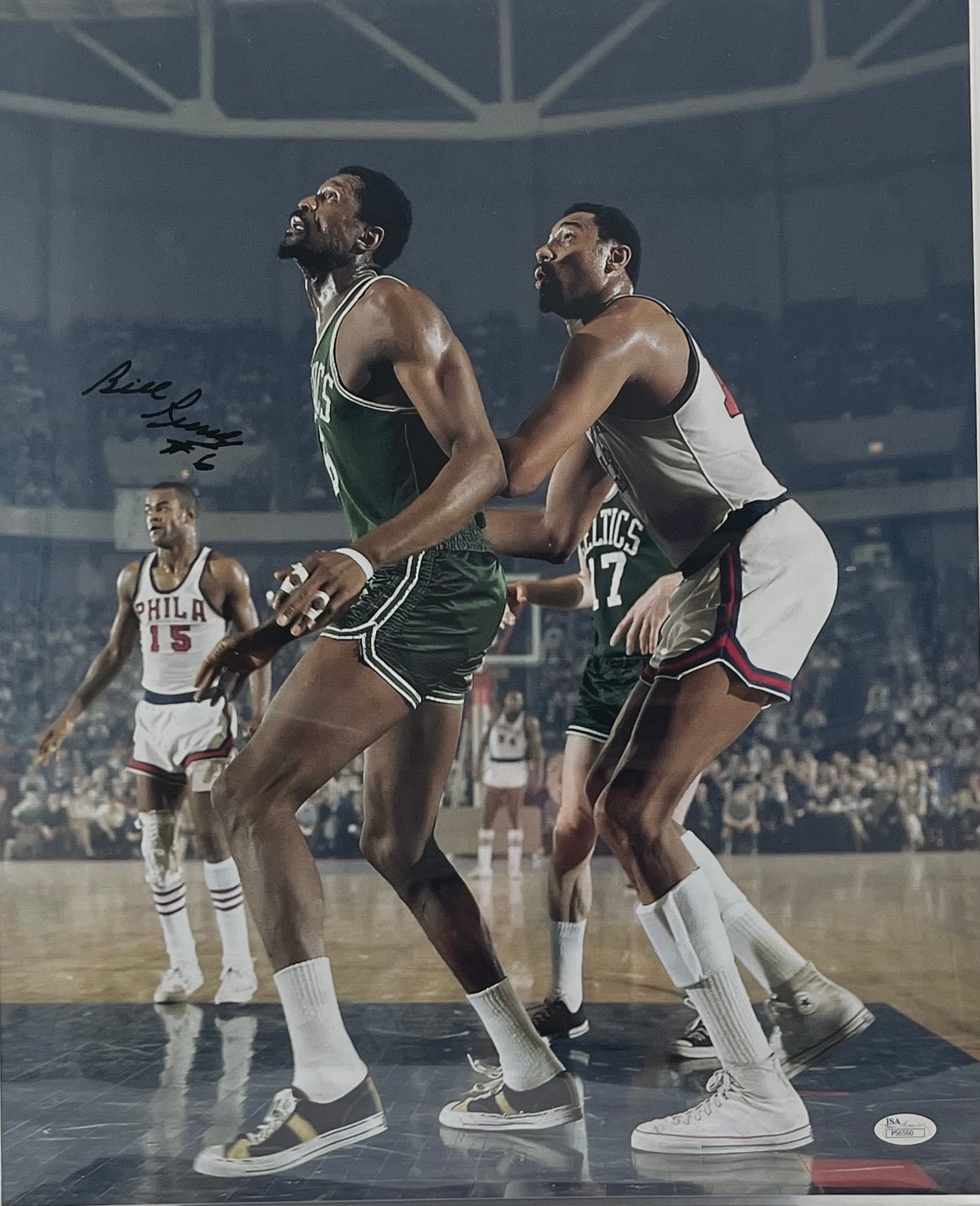 Bill Russell Signed Celtics 16x20 Photo (JSA)