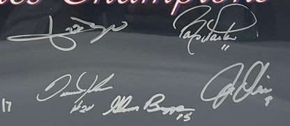 1990 Reds WSC 16x20 Photo Signed By (8) (Beckett)