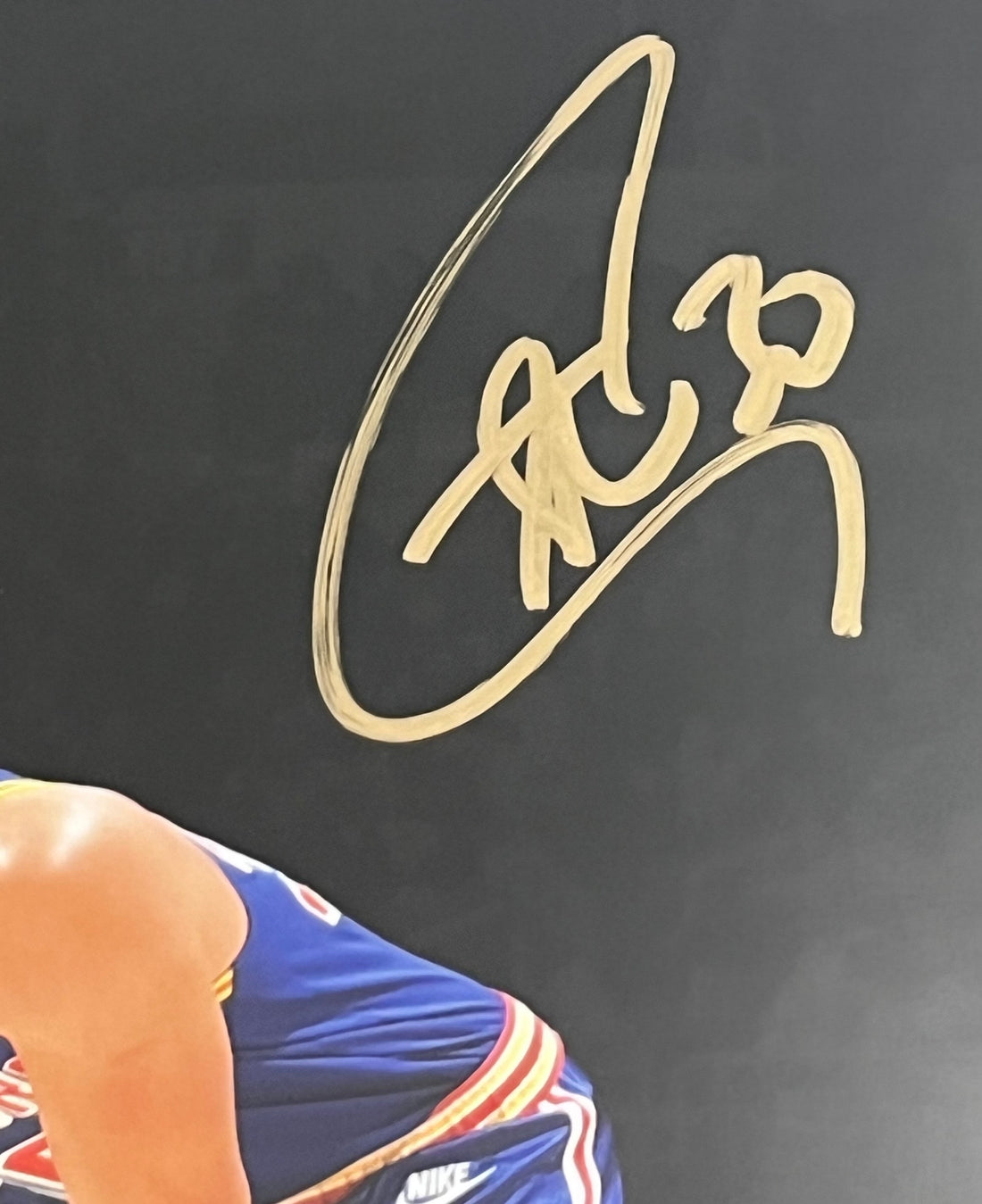 Steph Curry Signed Warriors 16x20 Photo (w/LeBron) (JSA)