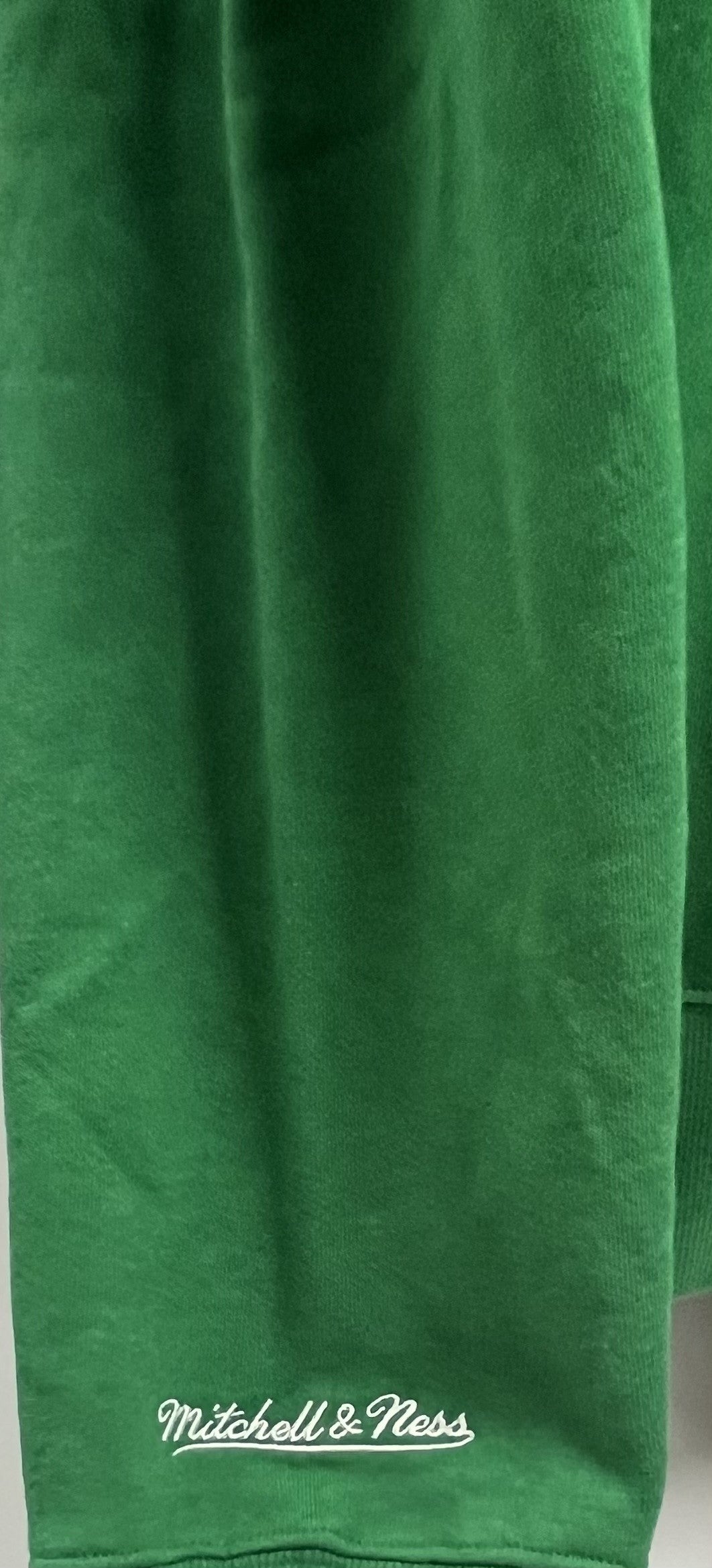 M&amp;N Kelly Green Philadelphia Eagles Vintage Logo Fleece Pullover SS