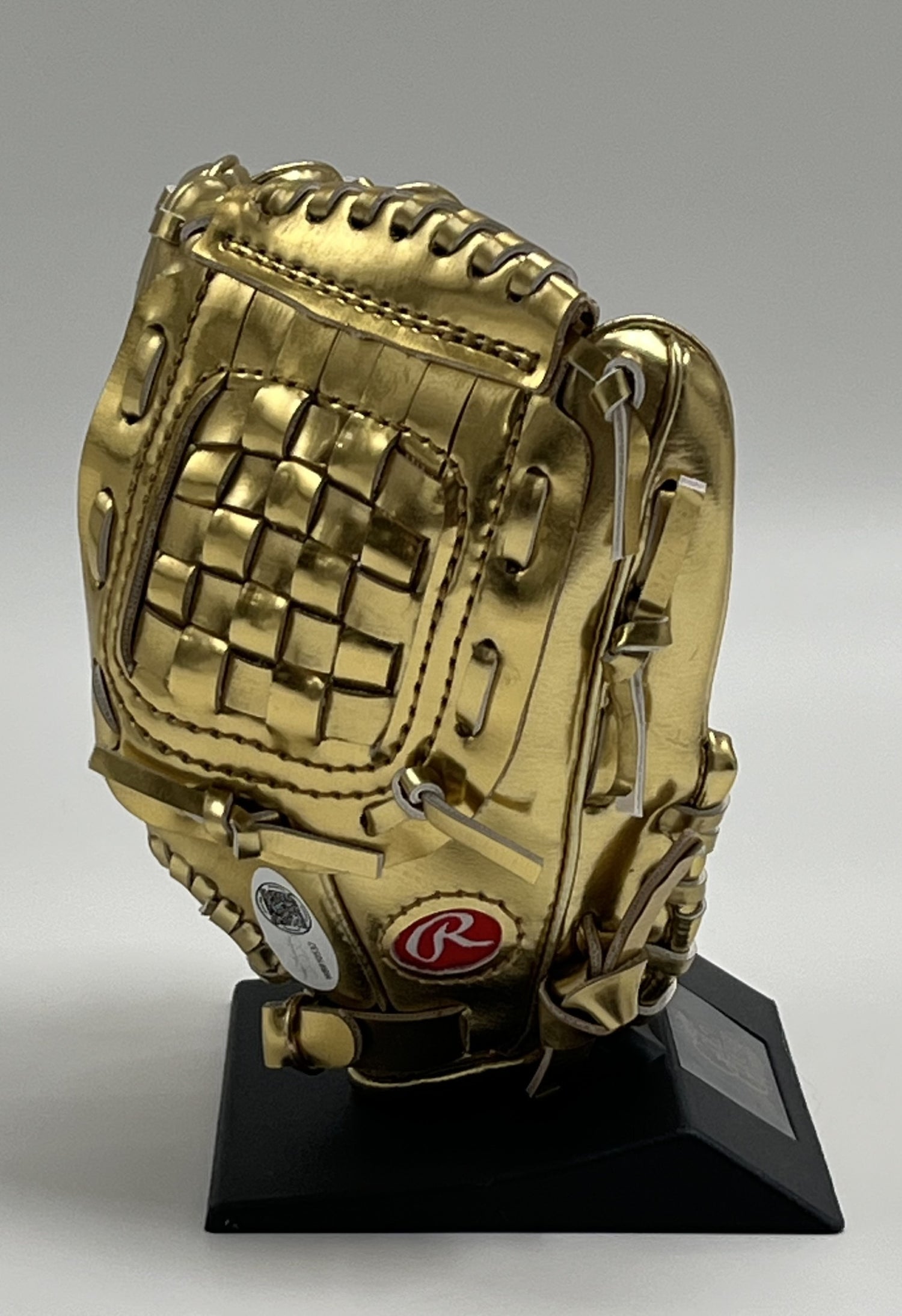 Nolan Arenado Signed Rawlings Mini Golden Glove With Display Stand (JSA)