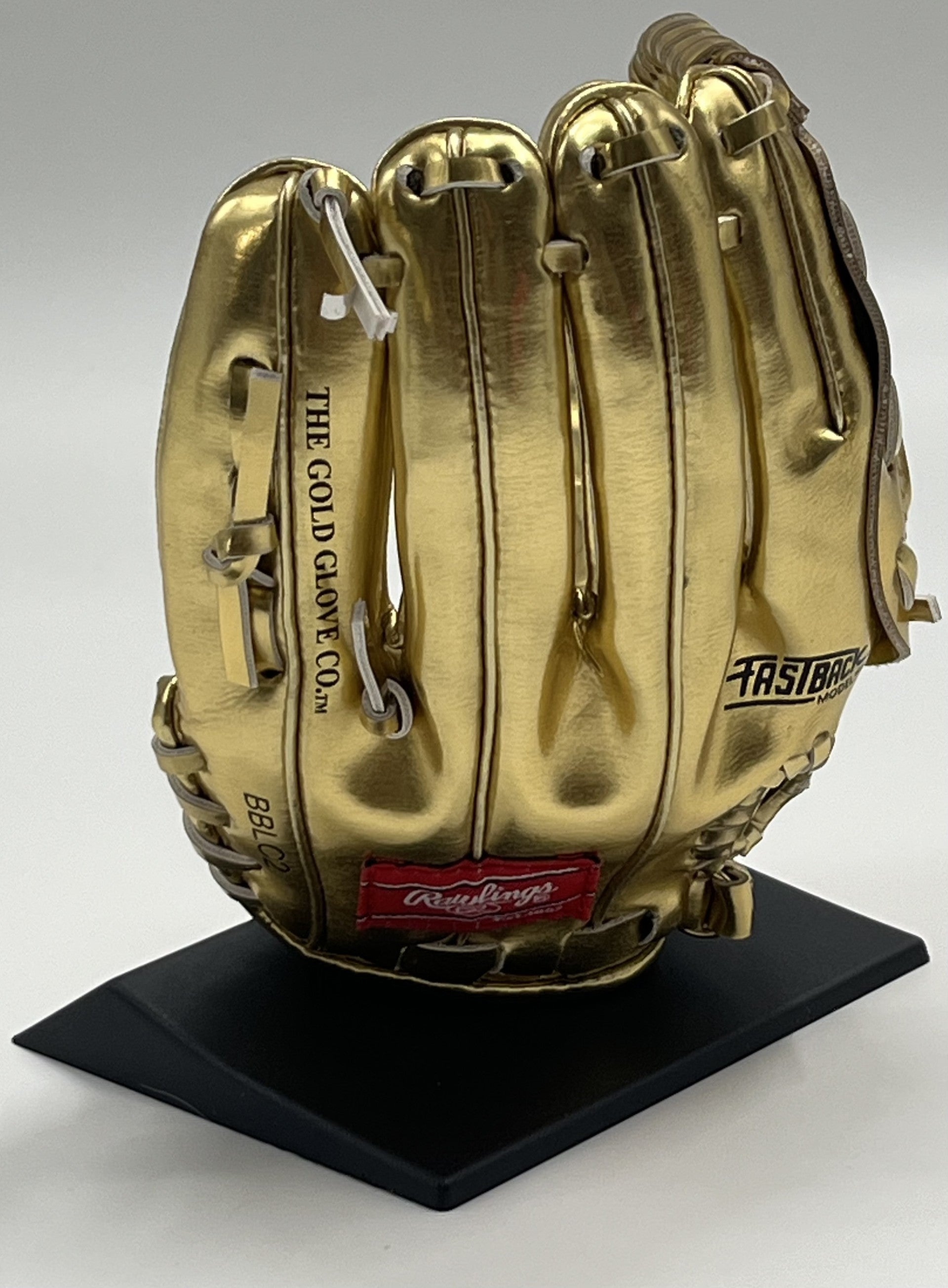 Nolan Arenado Signed Rawlings Mini Golden Glove With Display Stand (JSA)