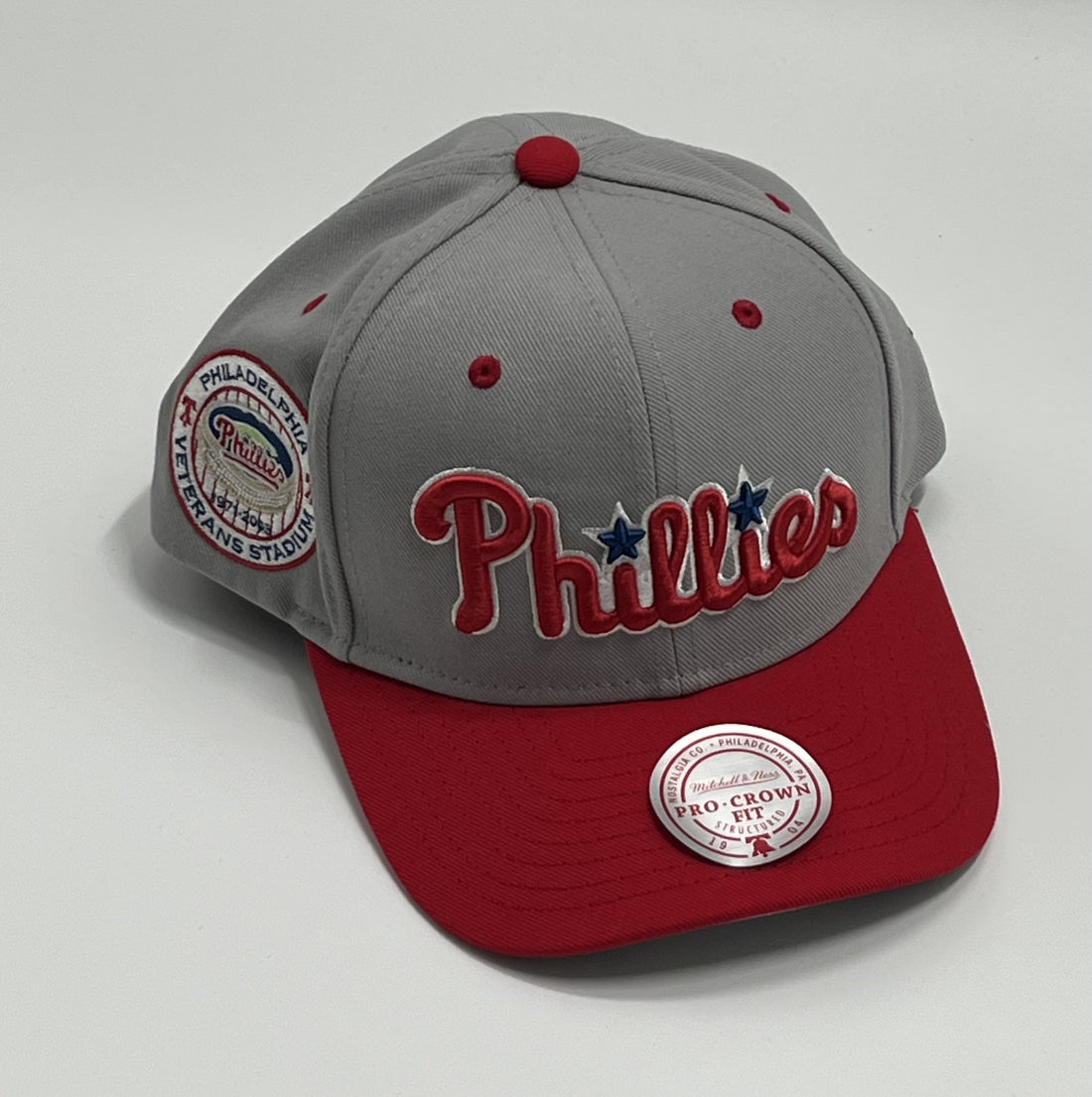 Mitchell &amp; Ness MLB stadium pro snapback coop phillies Hat