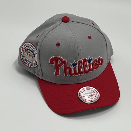 Mitchell &amp; Ness MLB stadium pro snapback coop phillies Hat