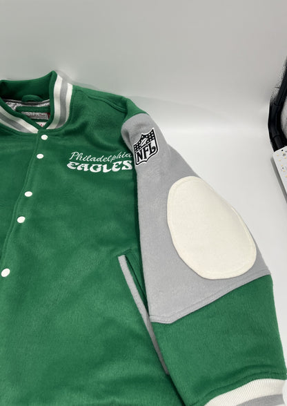 Mitchell Ness Philadelphia Eagles NWT Princess Diana Varsity Jacket