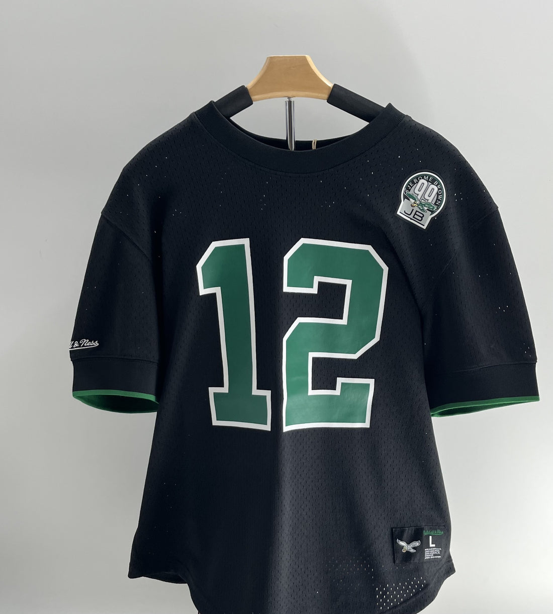 Mitchell &amp; Ness N&amp;N Mesh Crewneck Eagles 1992 Randall Cunningham
