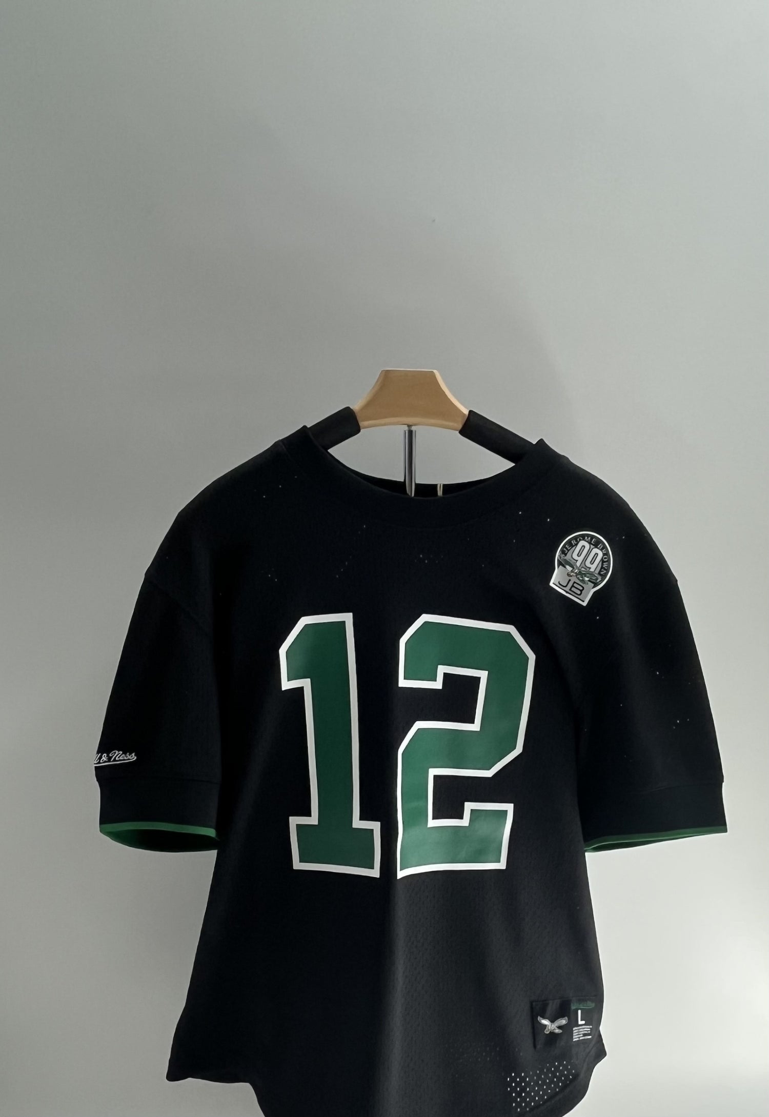 Mitchell &amp; Ness N&amp;N Mesh Crewneck Eagles 1992 Randall Cunningham