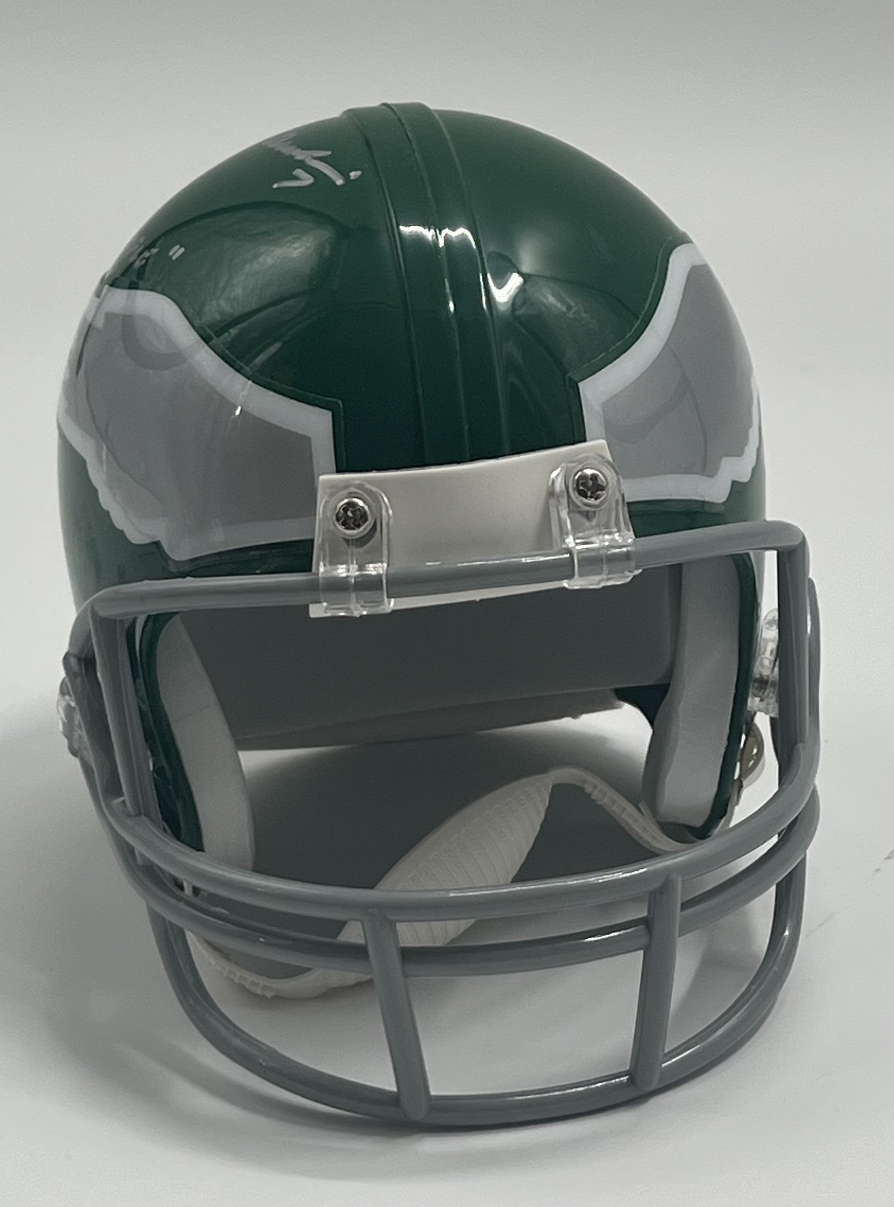 Ron Jaworski Signed Eagles Mini Helmet Inscribed &quot;Polish Rifle&quot; (PSA)