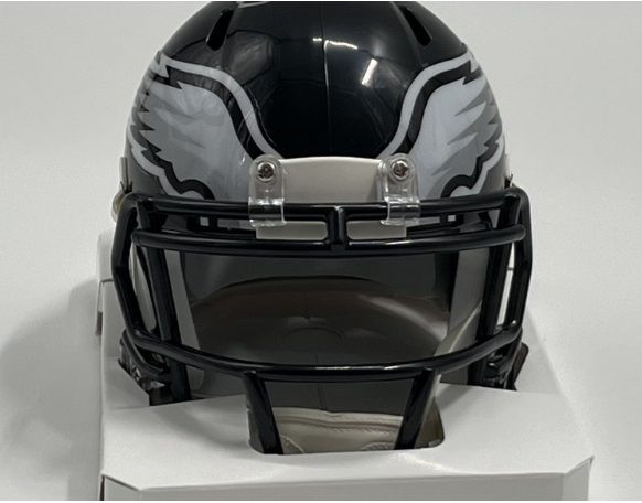 Jordan Mailata Signed Eagles Speed Mini Helmet (Beckett)
