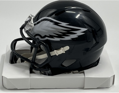 Jordan Mailata Signed Eagles Speed Mini Helmet (Beckett)