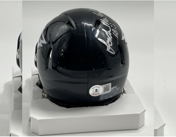 Jordan Mailata Signed Eagles Speed Mini Helmet (Beckett)