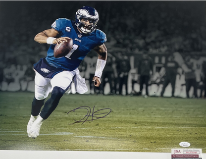 Jalen Hurts Autographed Philadelphia Eagles 16x20 Photo (JSA)