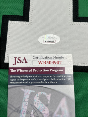 Fletcher Cox Signed (Kelly Green) Jersey (JSA)