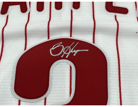 Bryce Harper Signed Phillies Nike on-field style Jersey (MLB &amp; Fanatics)