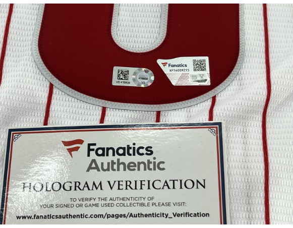 Bryce Harper Signed Phillies Nike on-field style Jersey (MLB &amp; Fanatics)