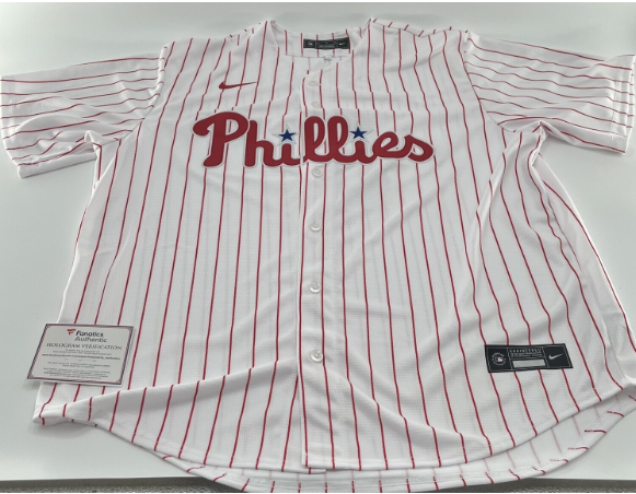 Bryce Harper Signed Phillies Nike on-field style Jersey (MLB &amp; Fanatics)