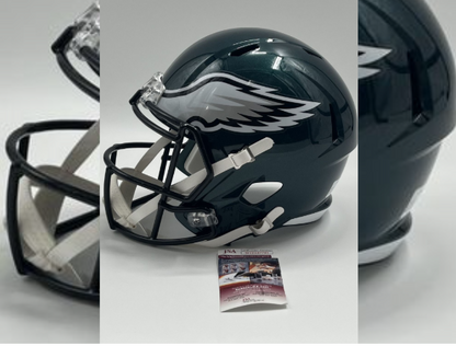 Brian Dawkins Signed Eagles Full-Size Speed Helmet (JSA)