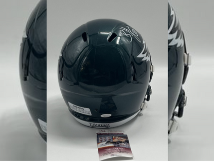 Brian Dawkins Signed Eagles Full-Size Speed Helmet (JSA)