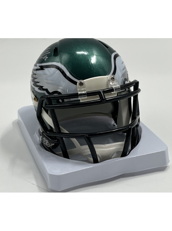Jason Kelce Signed Philadelphia Eagles Mini Speed Helmet (PSA)