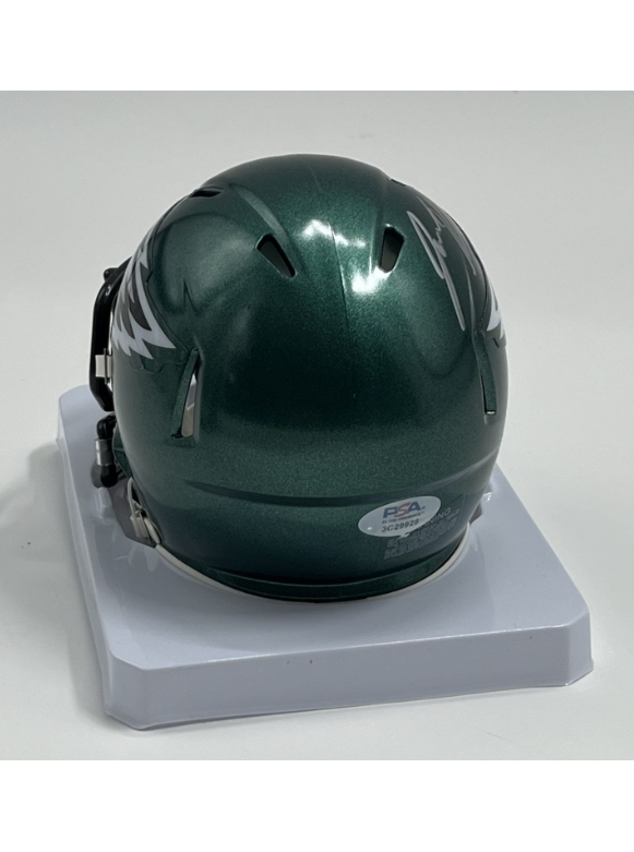 Jason Kelce Signed Philadelphia Eagles Mini Speed Helmet (PSA)
