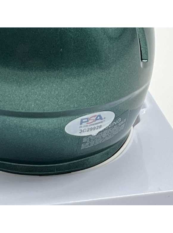 Jason Kelce Signed Philadelphia Eagles Mini Speed Helmet (PSA)