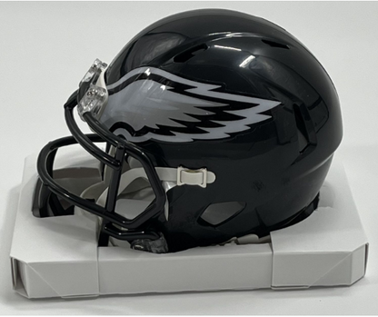 Fletcher Cox Signed Eagles Speed Mini Helmet (Beckett Hologram)