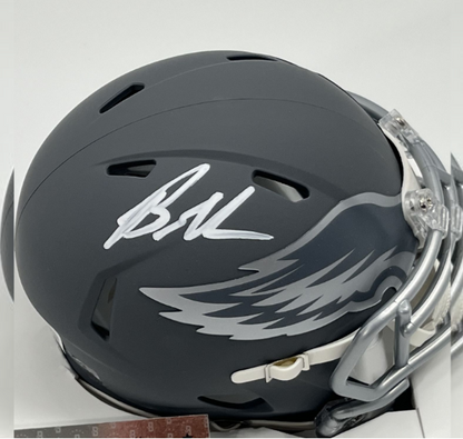 Brandon Graham Signed Eagles Slate Alternate Speed Mini Helmet (Beckett)