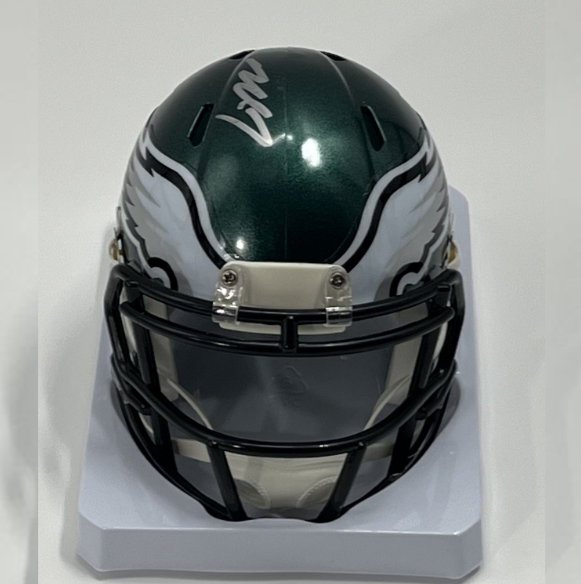 Michael Vick Signed Eagles Speed Mini Helmet (Beckett)