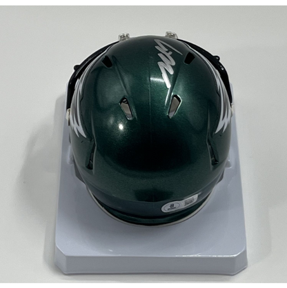 Michael Vick Signed Eagles Speed Mini Helmet (Beckett)