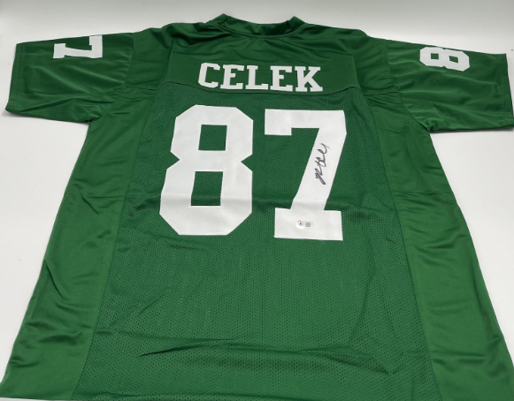 Brent Celek Signed Jersey (Beckett)