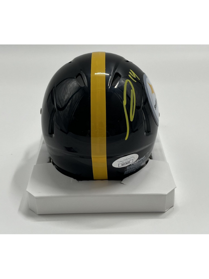 George Pickens Signed Steelers Speed Mini Helmet (JSA)
