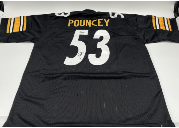 Maurkice Pouncey Signed Jersey (JSA &amp; PIA)
