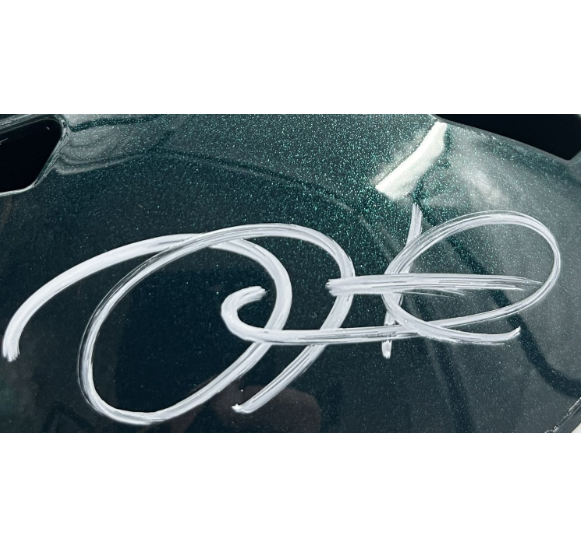 Jalen Hurts Signed Eagles Full-Size Speed Helmet (PSA &amp; Hurts)